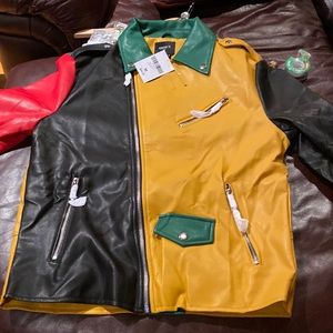 Multi color jacket medium brand new